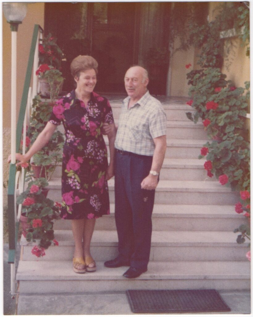 1976 - Caterina and Arturo Frassine
